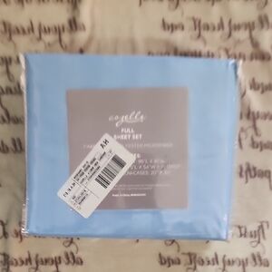 Coggles Blue Full Sheet Set